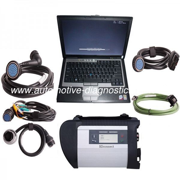 V2020 MB SD Connect Compact 4 Mercedes Diagnostic Tool with DELL D630 Laptop Support Offline Programming