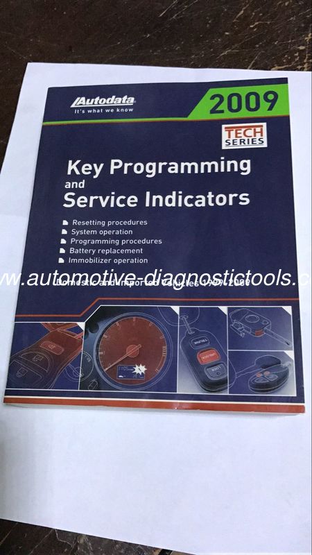 Key Programming Service Book, Key Programmer and Service Manual