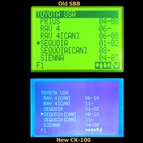 ck-100 प्रमुख प्रोग्रामर टोयोटा मॉड्यूल 3