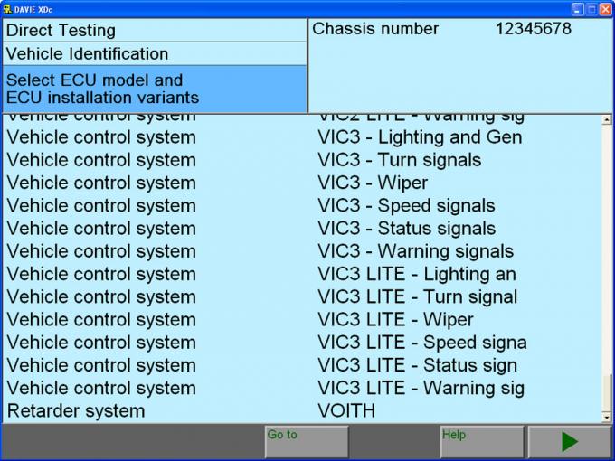 DAF VCI लाइट (V1) सॉफ्टवेयर 9