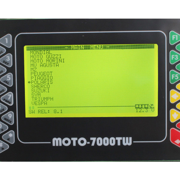 मोटो 7000TW यूनिवर्सल स्कैनर सॉफ्टवेयर डिस्प्ले 3