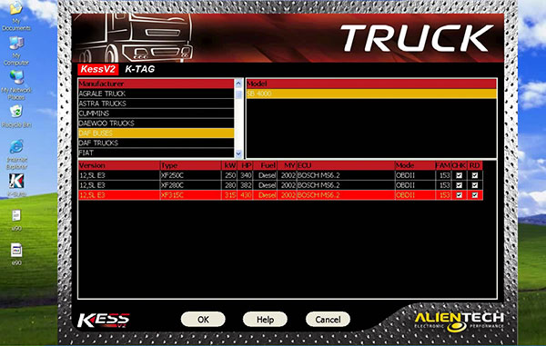 ट्रक संस्करण KESS V2 प्रदर्शन 4
