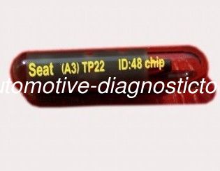 अच्छी कीमत सीट A3 TP22 ID48 चिप ऑटो कुंजी ट्रांसपोंडर चिप, OEM कार कुंजी चिप्स ऑनलाइन