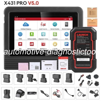 अच्छी कीमत मूल लॉन्च X431 स्कैनर X431 V 8 इंच टैबलेट ग्लोबल संस्करण ब्लूटूथ / वाईफ़ाई निदान उपकरण ऑनलाइन
