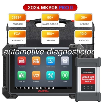 अच्छी कीमत Autel Max MK908 PRO II मूल Autel स्कैनर समर्थन एडवांस्ड डायग्नोस्टिक स्कैनर ईसीयू प्रोग्रामिंग के लिए ऑनलाइन