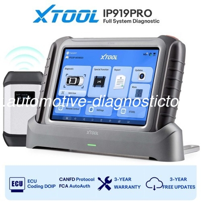 अच्छी कीमत XTOOL InPlus IP919 वायरलेस XTOOL डायग्नोस्टिक टूल के साथ ECU कोडिंग, 42+ सेवा, FCA ऑटोऑथ, टोपोलॉजी मैप ऑनलाइन