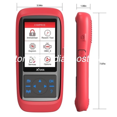 अच्छी कीमत XTOOL X100 Pro3 पेशेवर ऑटो कुंजी प्रोग्रामर जोड़ें EPB, ABS, TPS रीसेट फ़ंक्शन मुफ्त अद्यतन जीवनकाल ऑनलाइन