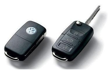 अच्छी कीमत VW वोक्सवैगन दूरस्थ कुंजी 3 बटन 315 MHZ, VW कार कुंजी रिक्तियाँ Id48 चिप के साथ साथ ऑनलाइन