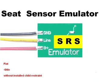 अच्छी कीमत उच्च दक्षता एसआरएस 4 फिएट कार के लिए सीट संवेदक Emulator मरम्मत समस्या निवारण ऑनलाइन