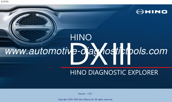 अच्छी कीमत 2025.01 HINO डायग्नोस्टिक सॉफ्टवेयर Hino डायग्नोस्टिक एक्सप्लोरर 3 DX3 DXIII ऑनलाइन